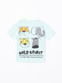 LC Waikiki Crew Neck Printed Boys Pajama Set